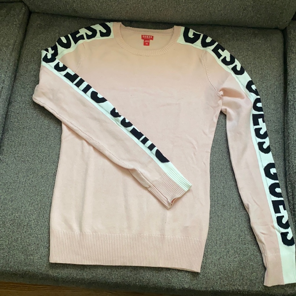 Guess XS Pink Sweatshirt